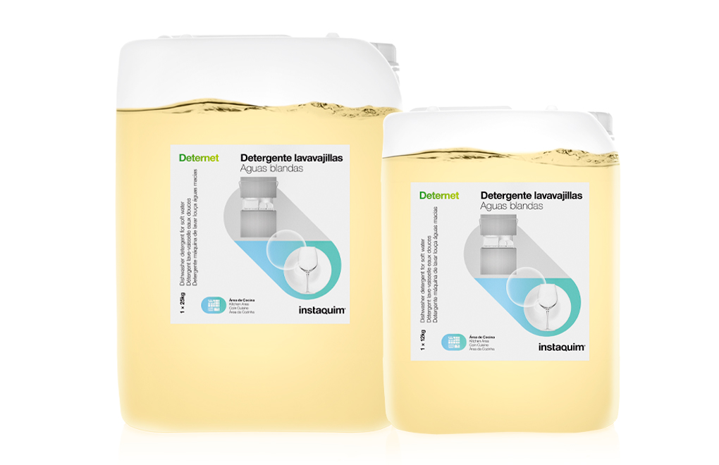 DETERNET — Alto poder limpiador para lavado automático en aguas blandas.